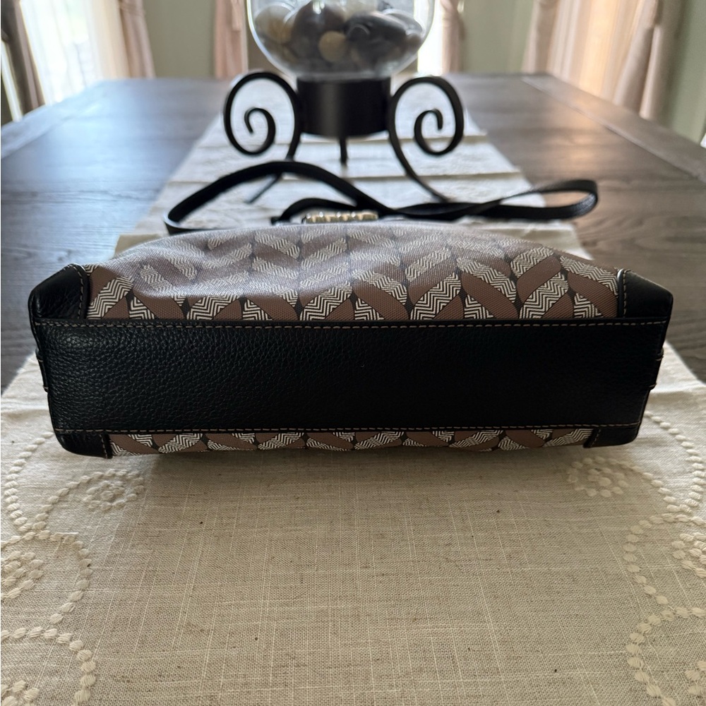 Brighton Journey Interlok Collection Herringbone Crossbody Bag - $365 MSRP - Picture 3 of 5